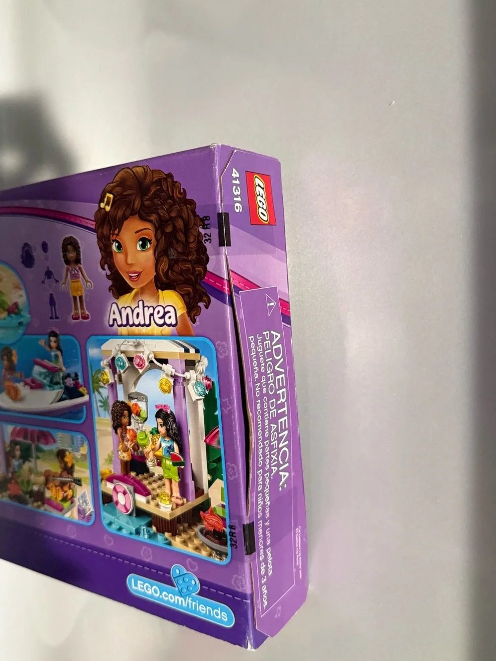 LEGO Friends Andrea Boat and Convertible Playset - Purple